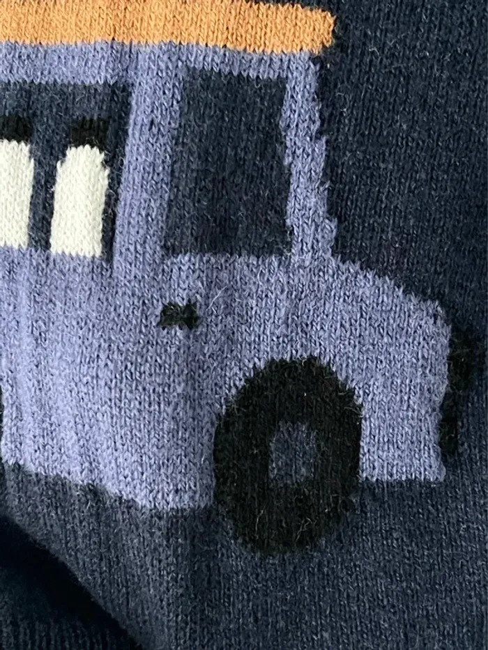 Adorable petit pull « Milk Factory » Boutchou de chez Monoprix taille 6 mois neuf jamais porté - photo numéro 4