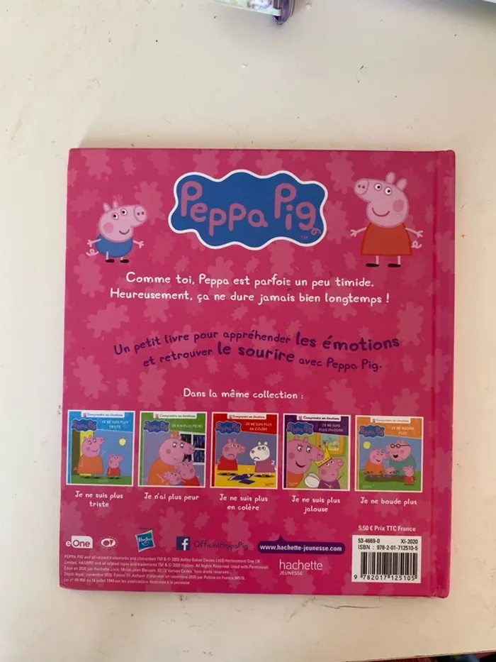 Livre Peppa piG je ne suis plus timide - photo numéro 2