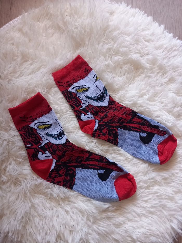 Lot 9 paires de chaussettes Halloween film horreur - photo numéro 3