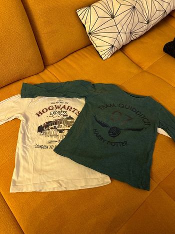 Lot de 2 tee shirts manches 6 ans
