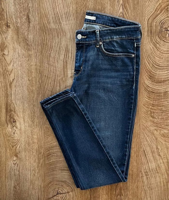 Jean/pantalon bleu Levi's 711 Skinny pour femme, taille, W 29 L 32 (38 taille française) - photo numéro 4
