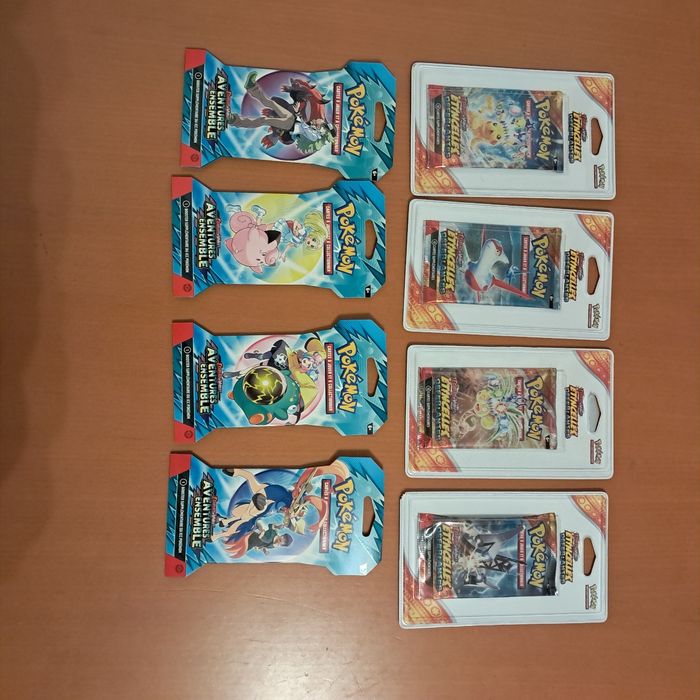 Lot pokémon artset EV8 + artset EV9 - photo numéro 3