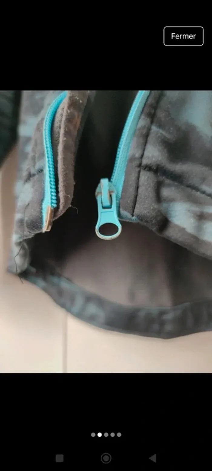 Veste coupe-vent pour les garçons de 5/6 ans, 110/116 ans - photo numéro 4
