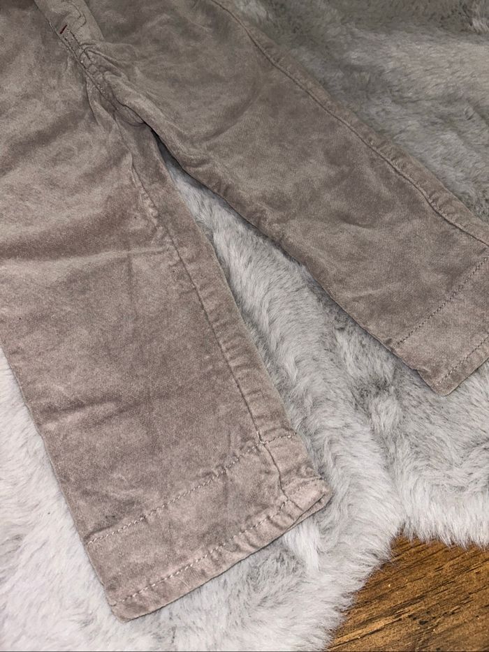 Pantalon style velour gris - 18 mois - Obaïbi - photo numéro 3