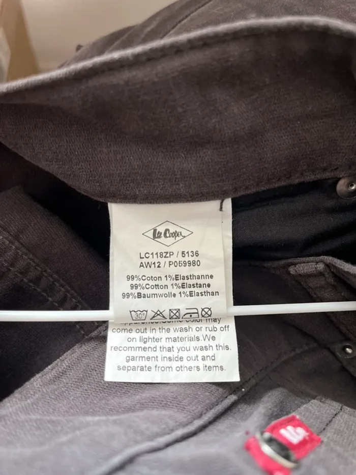 Pantalon Lee Cooper homme taille W32L34 - photo numéro 7