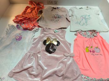 Lot de 6 vêtements bébé fille 9 mois Disney
