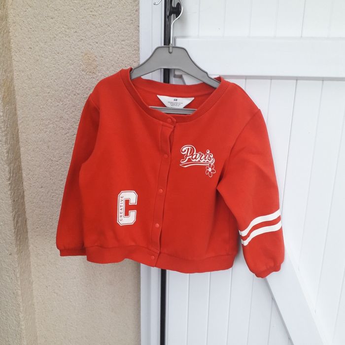 Veste bicolore H&M filles taille 110/116