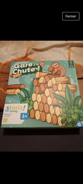 Jeu gare à la chute