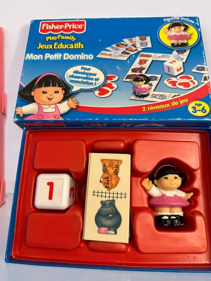 Jeu Mon Petit Domino Fisher Price 2001 - PlayFamily Sonia - photo numéro 13