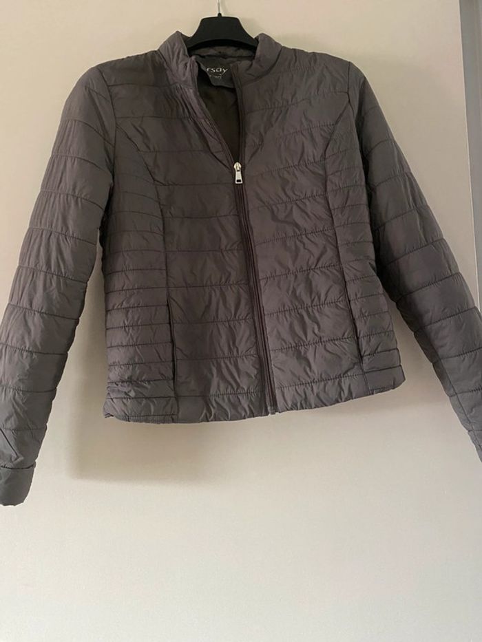 Doudoune fine grise Orsay Taille 38