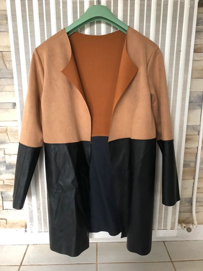 Veste bi matière