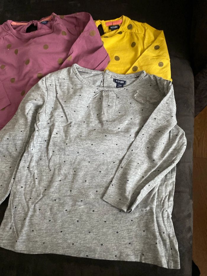 Tee-shirt fille 24 mois kiabi - photo numéro 3