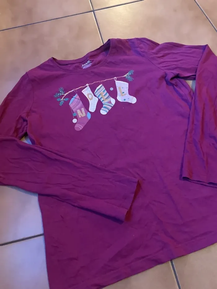 Lot 2 t shirts fille 12 ans - photo numéro 4