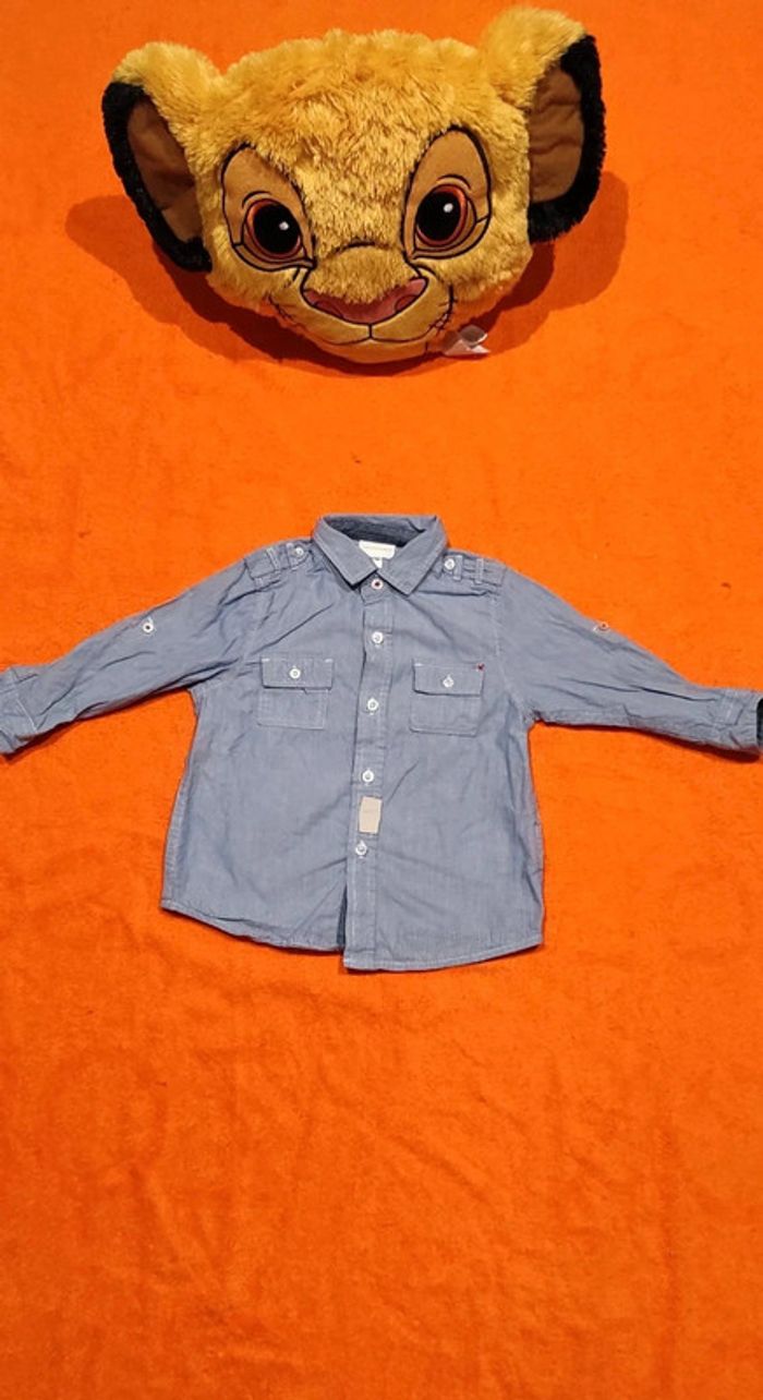 Chemise manches longues Vertbaudet 24 mois 86 cm