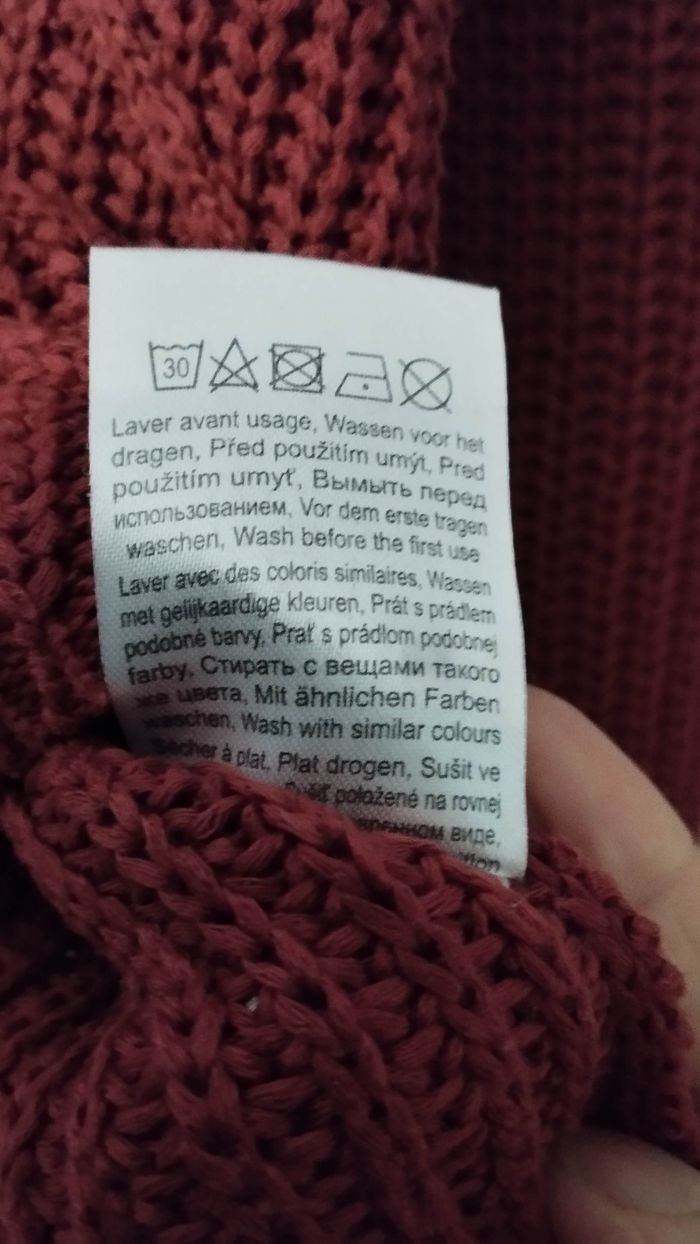 Pull marron rouille - photo numéro 7