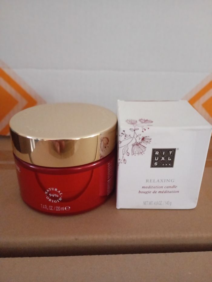 Bougie et crème corps 220ml good fortune - photo numéro 2