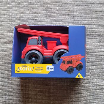 Voiture à friction pompier