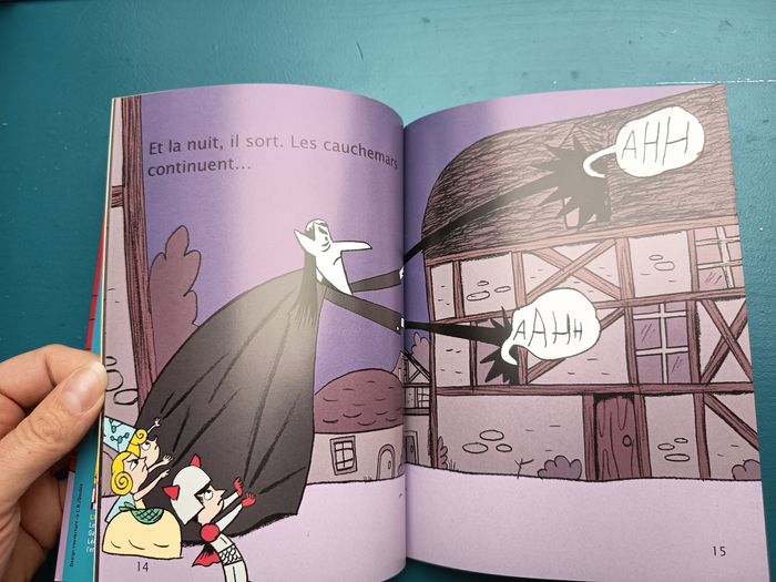 Livre roman enfant 1ères lectures, Le prince Cauchemar, Éditions Hatier Poche - photo numéro 3