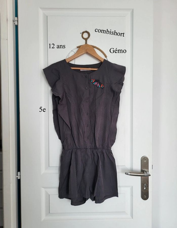 Combishort gémo 12 ans