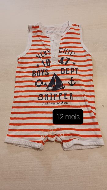 Combien short 12 mois