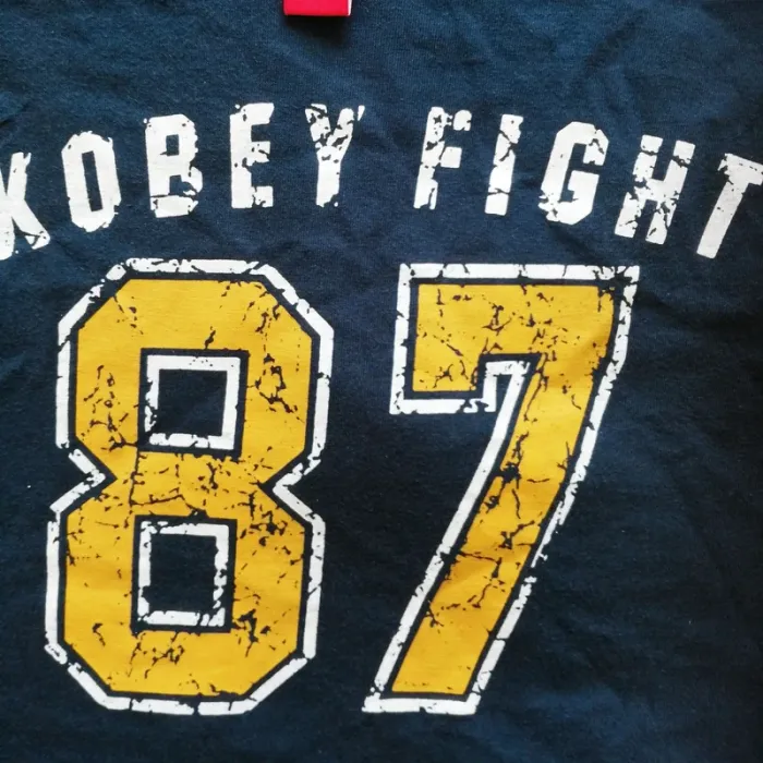 Kobey Fight K87 T-Shirt Large Urban Style Bleu Homme Exclusif Vintage Streetwear (Taille M) - photo numéro 3