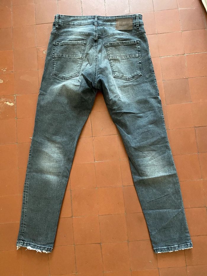 Jean troué gris Pull & Bear - photo numéro 6
