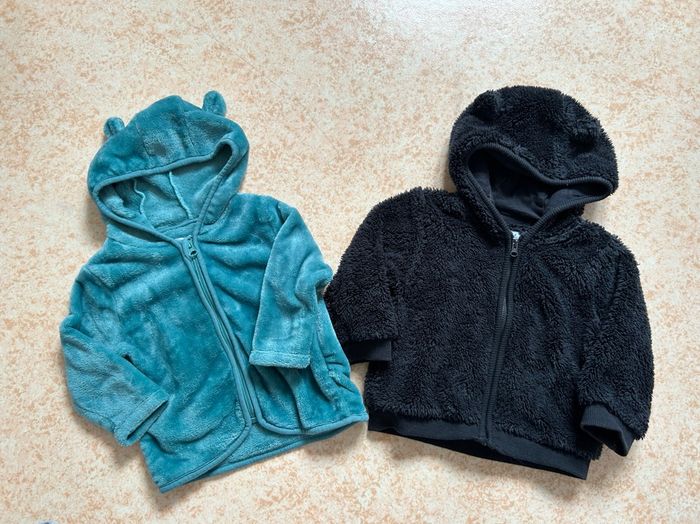 Lot 2 vestes polaires