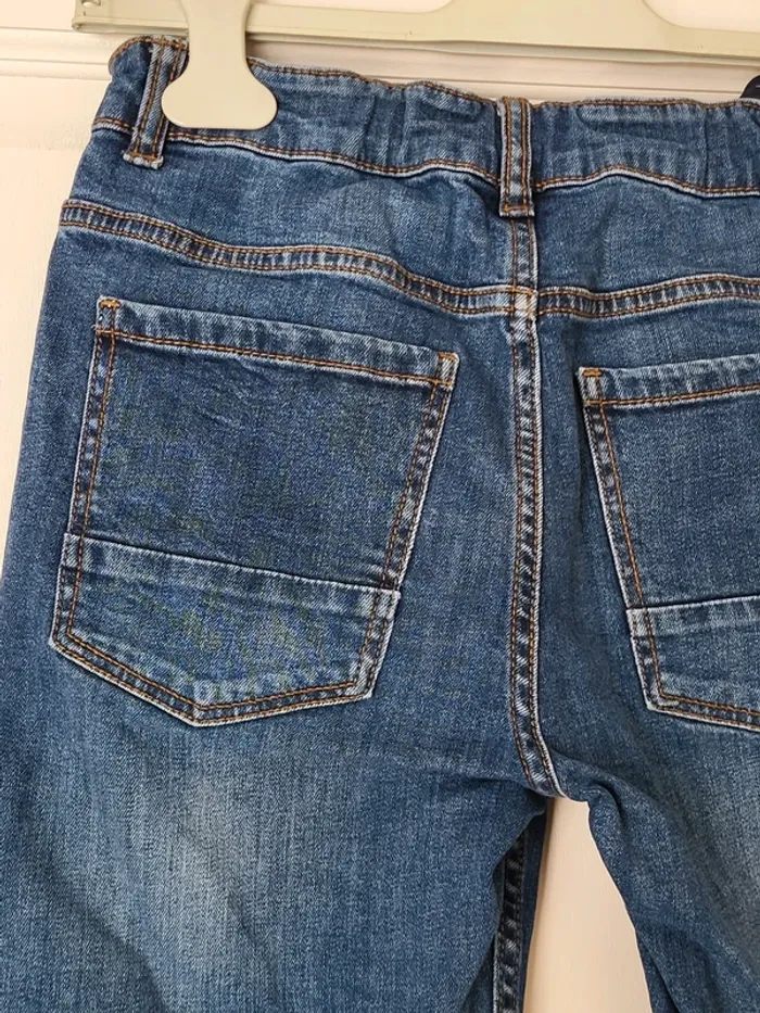 Jean slim bleu Kiabi - parfait état - photo numéro 4