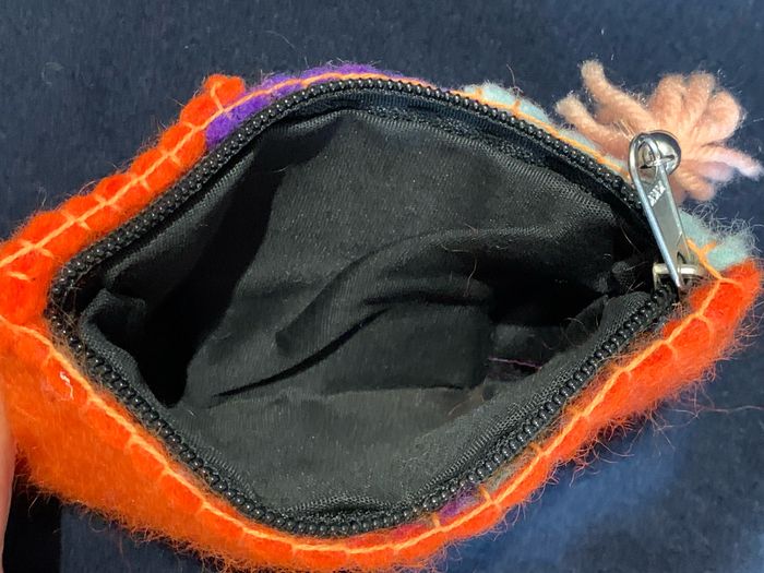 Pochette souvenir, trousse péruvienne ethnique - photo numéro 5