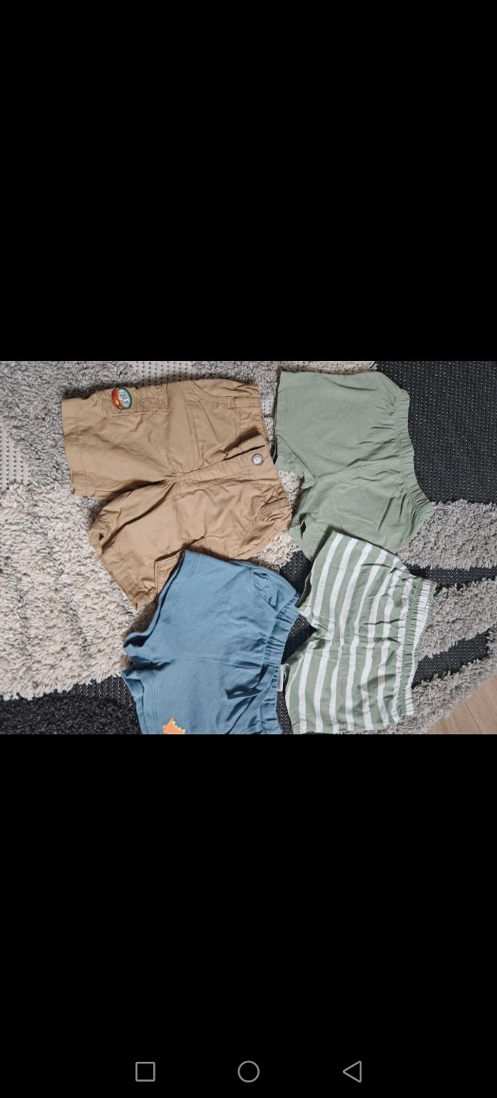 Lot de 4 shorts