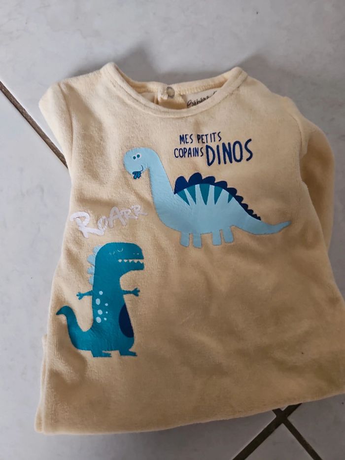 Lot de 2 pyjamas garçon 3 mois BBG - photo numéro 9