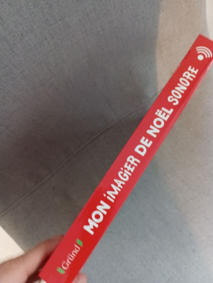 Livre sonore imagier de Noël neuf - photo numéro 2