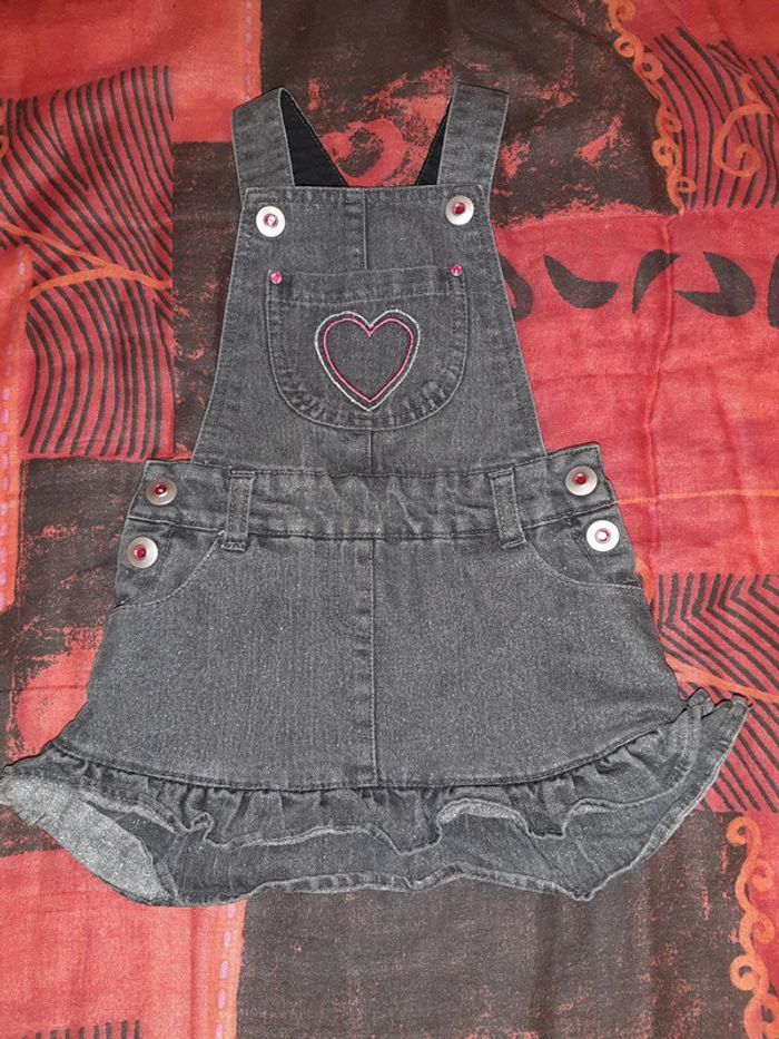Robe salopette jeans 18mois