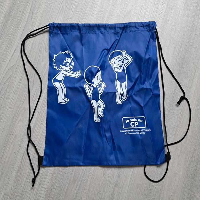 Sac bleu je suis en CP