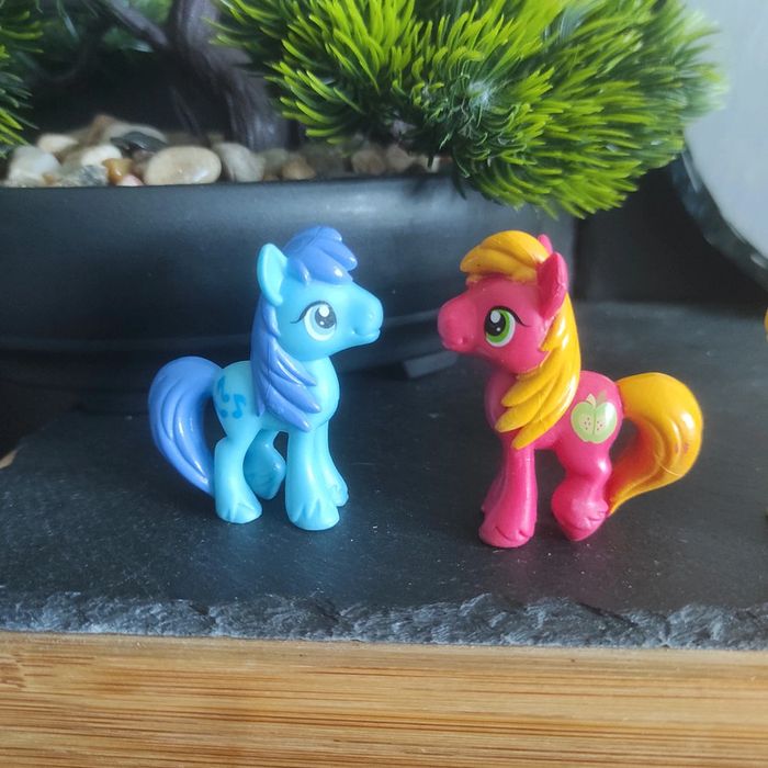 5 My Little Pony G4 blind bag Lucky Clover Cherry Fizzy Goldengrape Big Mcintosh note worthy - photo numéro 4