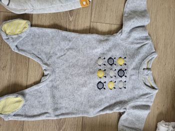 Pyjama gris okaidi 3 mois