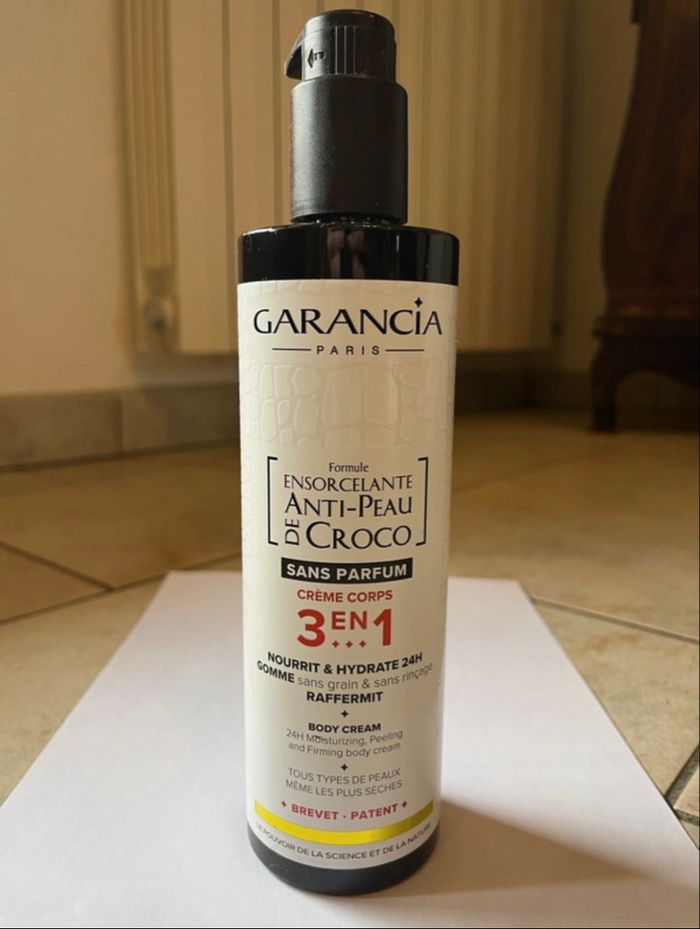 Garancia - Crème Corps 3 en 1 Anti-Peau de Croco Sans Parfum - 400 ml