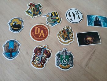 Lot de stickers Harry Potter