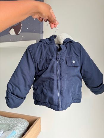 Doudoune vertbaudet bleu