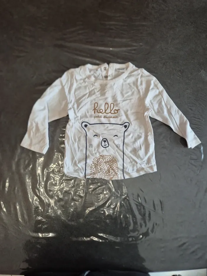 Petit pull garcon charmeur