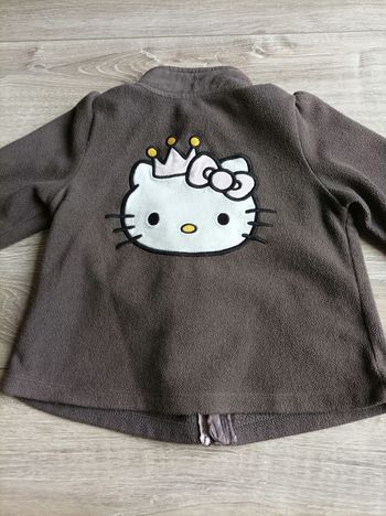 Veste polaire 3 ans hello Kitty