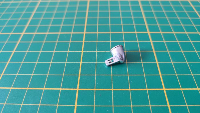 Phare avant sans vitre pièce détachée miniature Bburago Burago Bugatti Atlantic 1936 1/24 1/24e 1/24