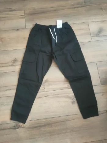 Cargo ou jogpant homme noir Public denim 32US NEUF