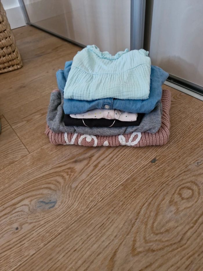 Lot de vêtements bébe fille 6 mois (43 pcs)🌻 - photo numéro 7