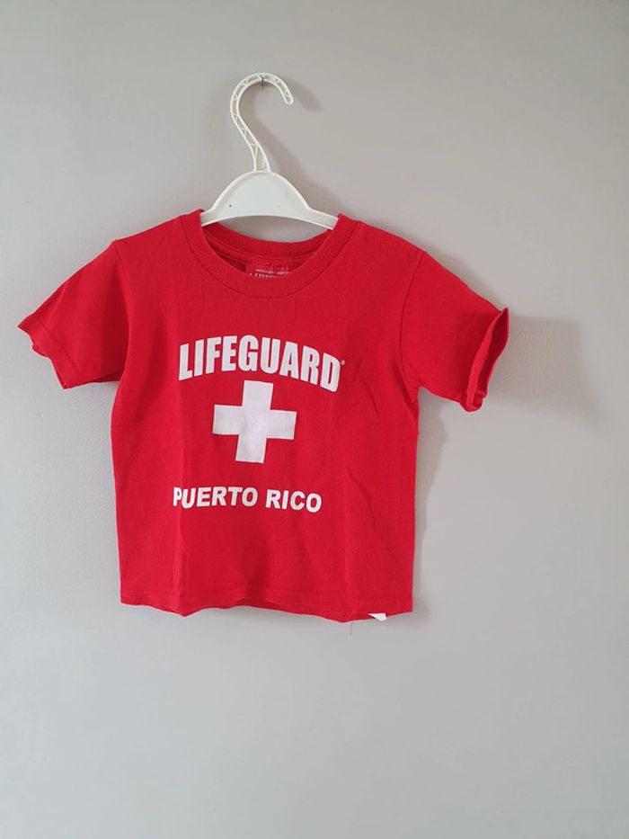 T-shirt porto rico lifesaver 2 ans