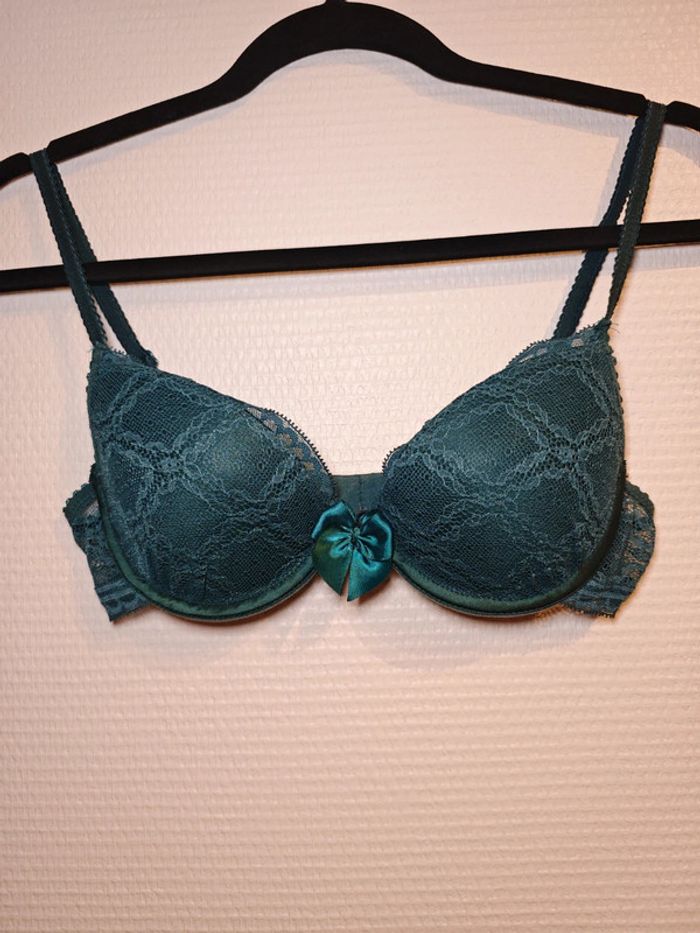 Soutien-gorge Passionata vert sapin en dentelle