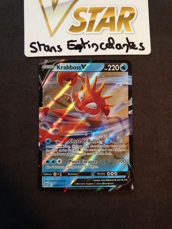 Carte pokémon Krabboss V 028/172