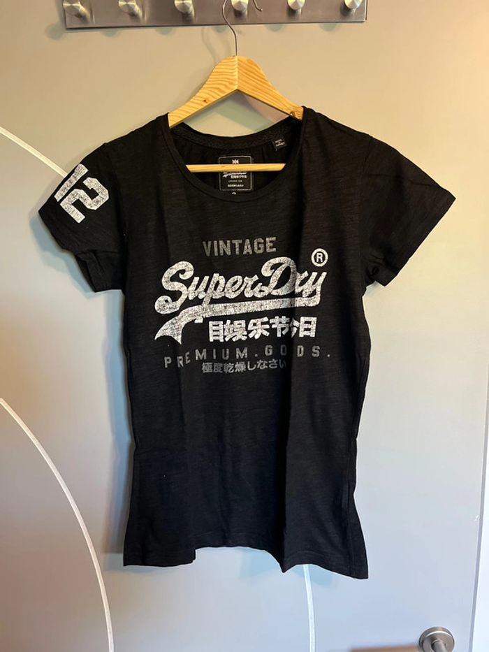 Tee shirt Superdry noir