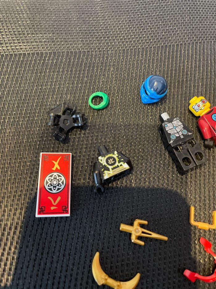 Lego Ninjago officiel lot vrac minifigure pièces détachées figurines armes non complet - photo numéro 6