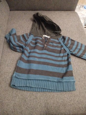 Pull à capuche